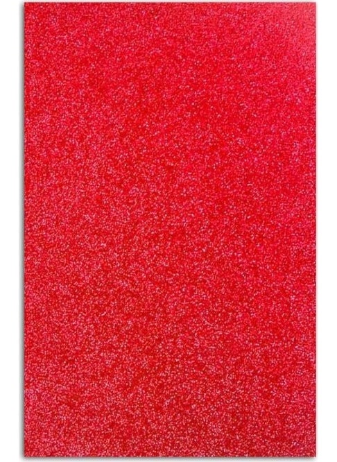 Bafix Eva Glitter 2.0 MM 50X70 Cm Red 10 Pieces (1 Pack of 10 Pieces) 