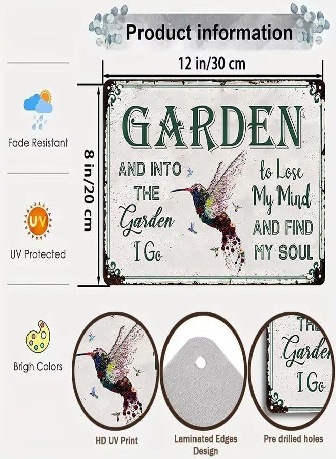 Bestylez Garden tin sign (Into The Garden) - Image 2