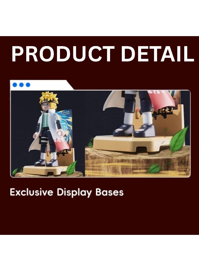BLOKEES تمثال بناء ناروتو شيبودن – 9+ قطع مجموعة نموذج الروابط النهائية | لعبة أنمي قابلة للجمع | تمثال ناروتو مرخص أصلي | هدية ممتعة للأولاد في الإمارات - Image 3