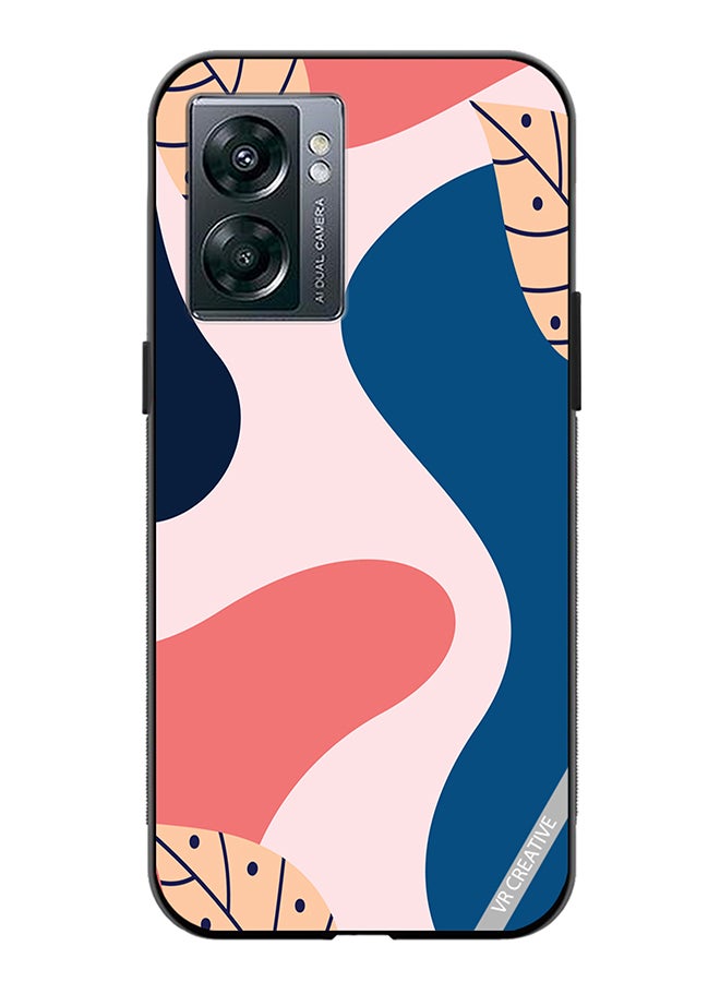 VR CREATIVE Protective Case Cover For Oppo A57 5G Abstract Modern Digital Painting Fashion Design Multicolour - Image 1