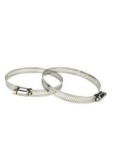 MAXXION MAXXION Diameters 10cm 4 INCH Adjustable Stainless Steel Pipe Pole Mount Ring BracketWorm Gear Hose Clamp Hoop for CCTV USE 1pair 