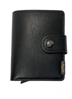 Classic Milano Classic Milano Faux Leather RFID Blocking Pop Up Wallet for Men and Women - Automatic Card Holder Wallet with Pop-up Design - Secure, Compact Credit Card Holder for Men - Stylish Wallet for Men & Women’s RFID Card Wallet  - Image 5