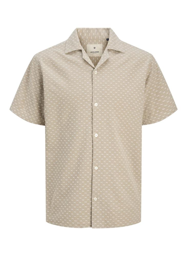 JACK & JONES Jprbluedison Jacquard Resort Regular Fit  Shirt  - Image 5