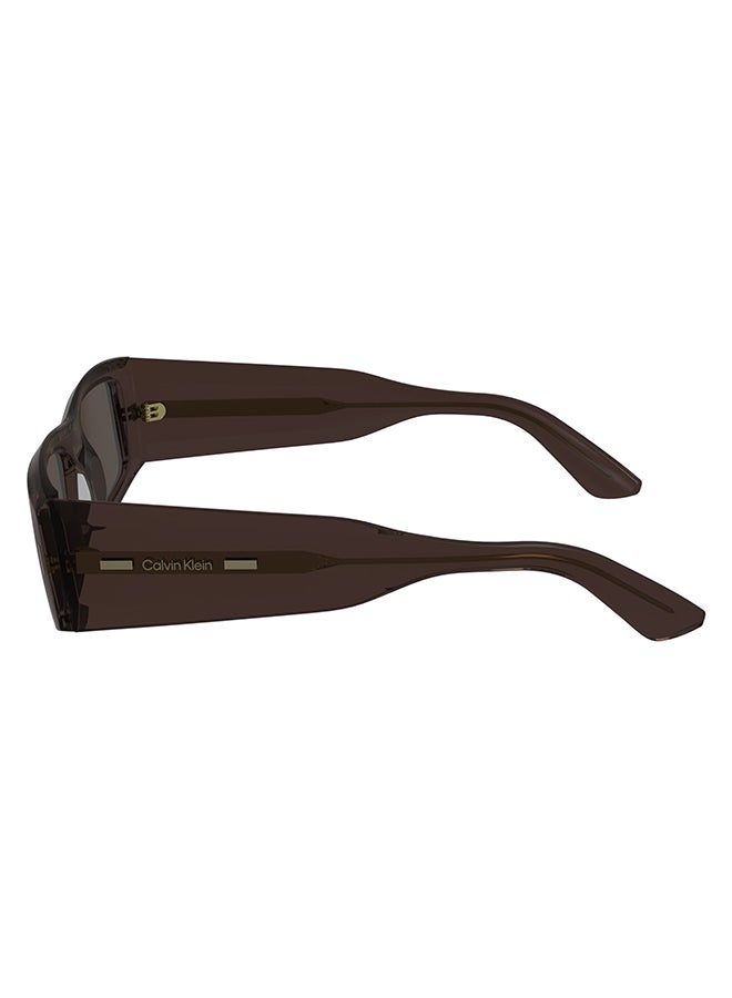 CALVIN KLEIN نظارة شمسية مربعة للجنسين ذات حماية من الأشعة فوق البنفسجية - CK23537S-260-5220 - مقاس العدسة: 52 ملم - Image 2