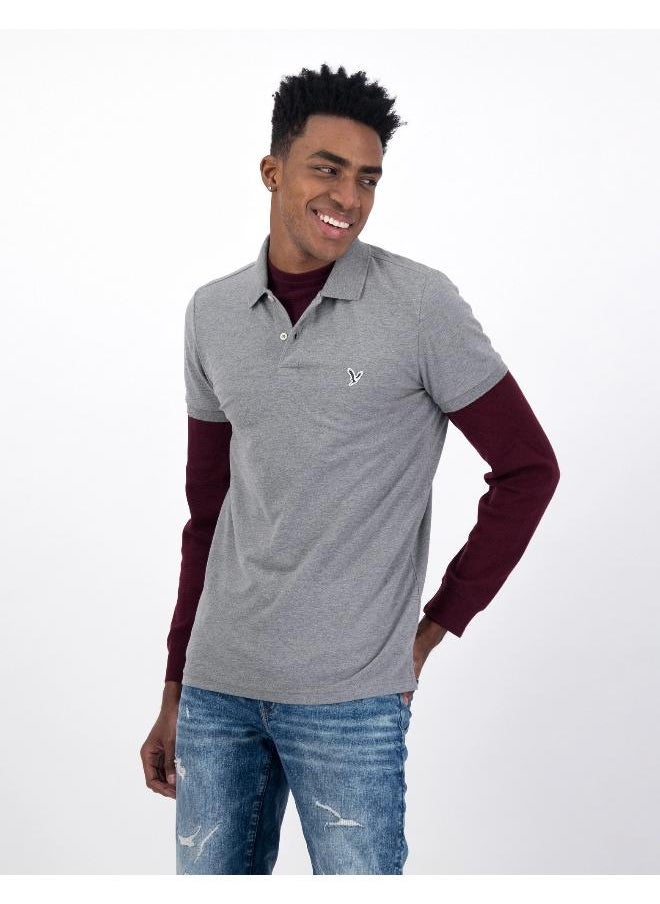 American Eagle AE Slim Flex Polo Shirt  - Image 1