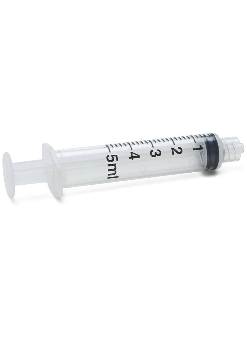Generic MedSync Box of 100 Sterile 5ml Syringes with 22Gx1-1/4" Needle - Luer Lock,  PE Packing  - Image 1