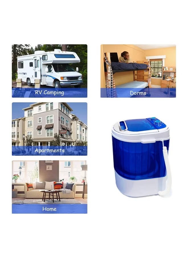 NOVA Mini Washing Machine 170 W XPB35-268A8 Blue/White - Image 2