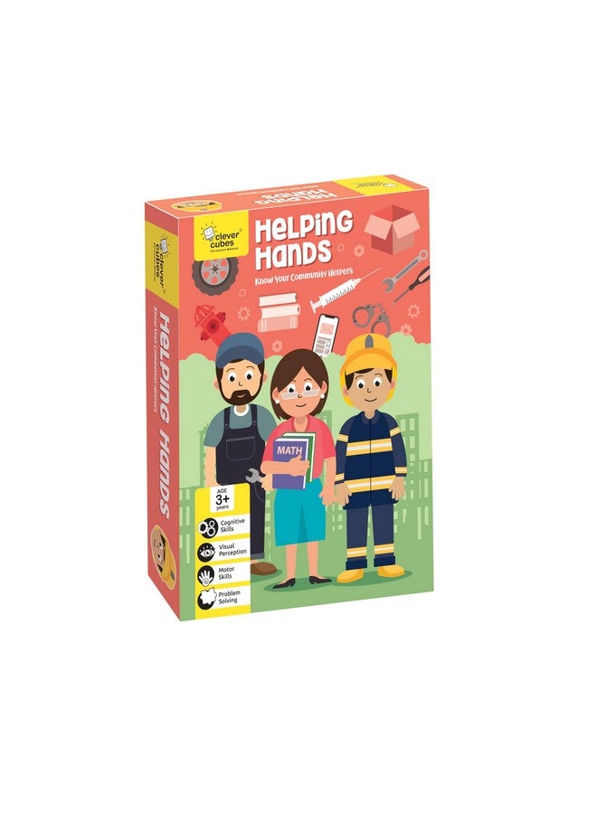 Clever Cubes Helping Hands, Learning Games, Activity Games, Educational Games, Return Gifts for Kids - Image 1
