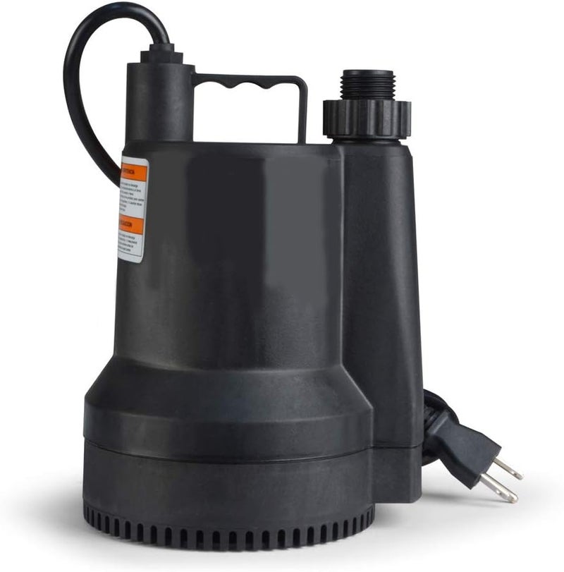 Ecoflo Products SUP54 Manual Submersible Utility Pump, 1/6 HP, 1,680 GPH - Image 5