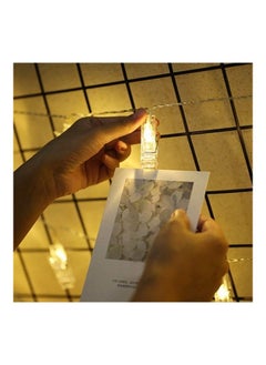 NIBEMINENT LED Photo Clips String Lights Battery Operated Black  - Image 4