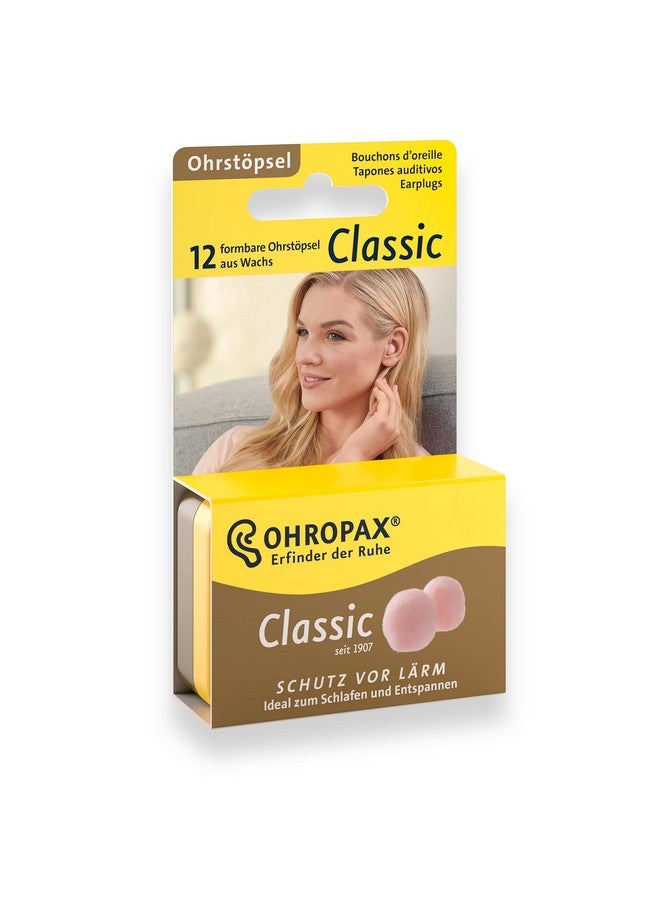 OHROPAX Classic Earplugs 12 Earplugs - Image 1