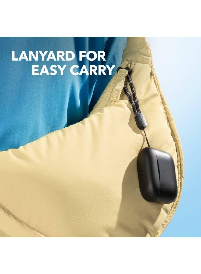 سماعات أذن لاسلكية حقيقية Anker Soundcore A20i، بلوتوث 5.3، تطبيق، صوت قابل للتخصيص، مدة تشغيل طويلة تصل إلى 28 ساعة، ميكروفونان لإجراء مكالمات واضحة بتقنية الذكاء الاصطناعي، وضع سماعة أذن واحدة، أسود | A3948H11 - Image 4