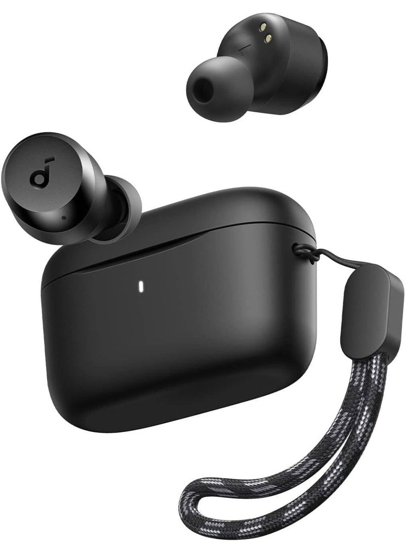 سماعات أذن لاسلكية حقيقية Anker Soundcore A20i، بلوتوث 5.3، تطبيق، صوت قابل للتخصيص، مدة تشغيل طويلة تصل إلى 28 ساعة، ميكروفونان لإجراء مكالمات واضحة بتقنية الذكاء الاصطناعي، وضع سماعة أذن واحدة، أسود | A3948H11 - Image 1