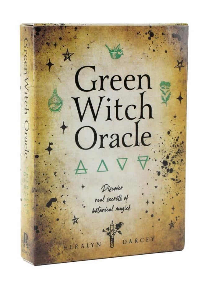 NIBEMINENT Green Witch Oracle Cards