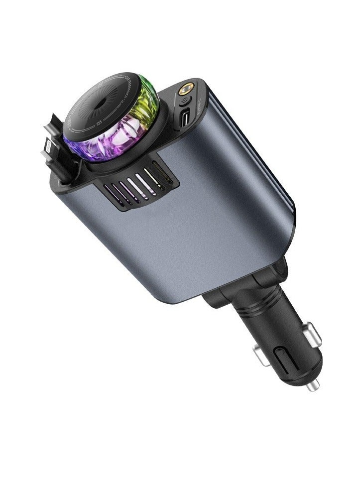 Generic Scent, Charge, and Project Stars with the 5-in-1 Smart Car Charger – Your Ultimate Driving Experience Awaits!  - Image 1