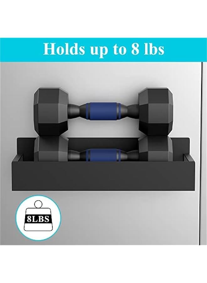 2 Pack Magnetic Spice Storage Rack Organizer for Refrigerator and Oven, Black Fridge Organizers and Storage - Image 4