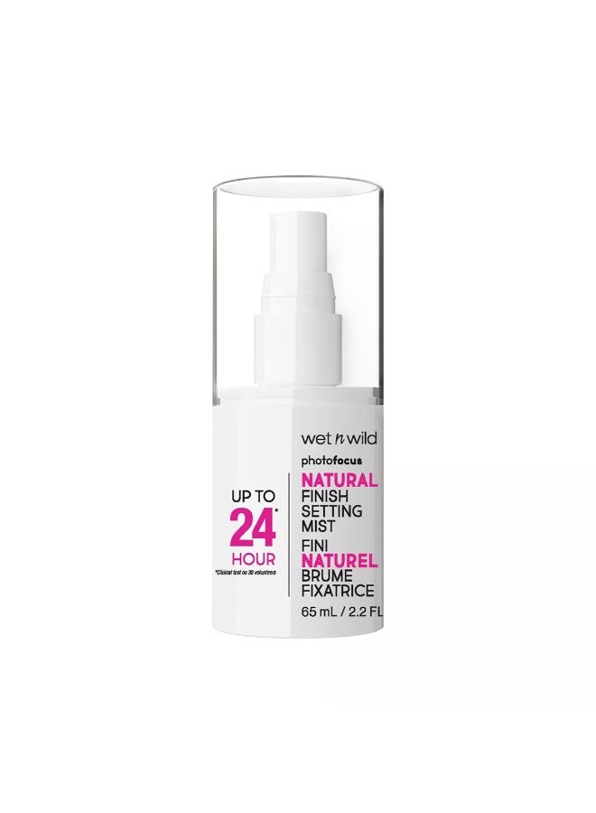 Wet n Wild Photo Focus Natural Finish Setting Spray - 65ml Clear - Image 1
