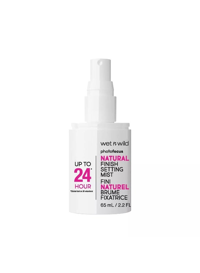 Wet n Wild Photo Focus Natural Finish Setting Spray - 65ml Clear - Image 2
