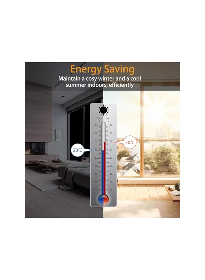 The Bros Blackout Blind, Portable Blackout Blinds Stick On Window, Blackout Material Blinds Blackout Curtains for Bedroom Nursery Loft Travel RV Car (2M*1.45M) - Image 3