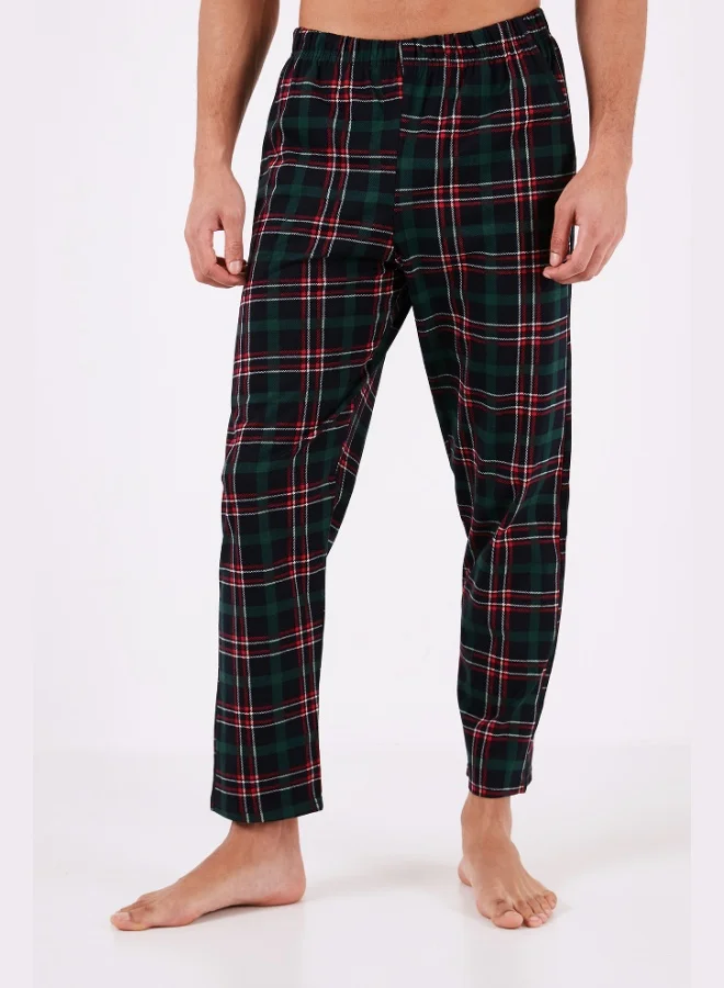 Buratti  Buratti Plaid Cotton Regular Fit Short Sleeve Pajama Set Men's Pajama Set 6572006 for Men | Best Price UAE