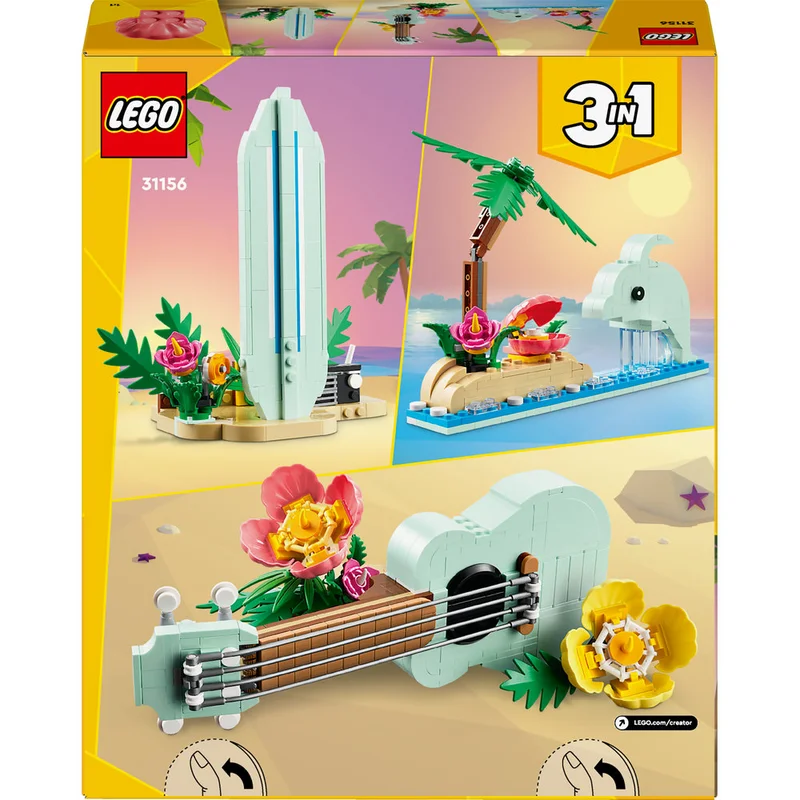 ليغو مجموعة لعب 3 في 1 القيثارة الاستوائية 31156 من LEGO® Creator