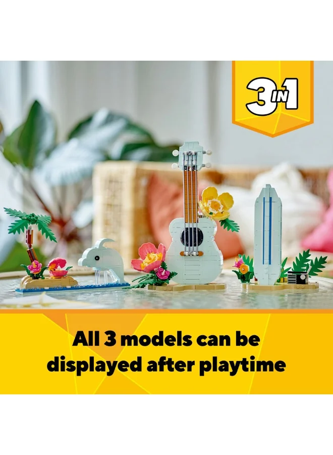 ليغو مجموعة لعب 3 في 1 القيثارة الاستوائية 31156 من LEGO® Creator