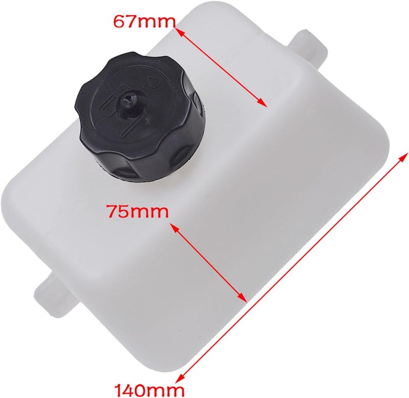 JRL Mini Bike Gas Tank for 43-49cc Models - Image 2