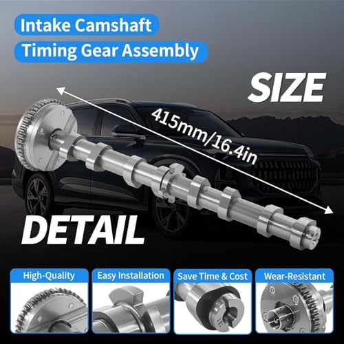 EPChunMi Intake Camshaft Timing Gear Assembly for 2008-2017 VW Passat Golf Tiguan GTI Beetle for Audi Q5 A4 A6 2.0L EA888 Engine CBFA CCTA Replace 06H109021G 06H109021K 06L109021H 06H109021J - Image 4