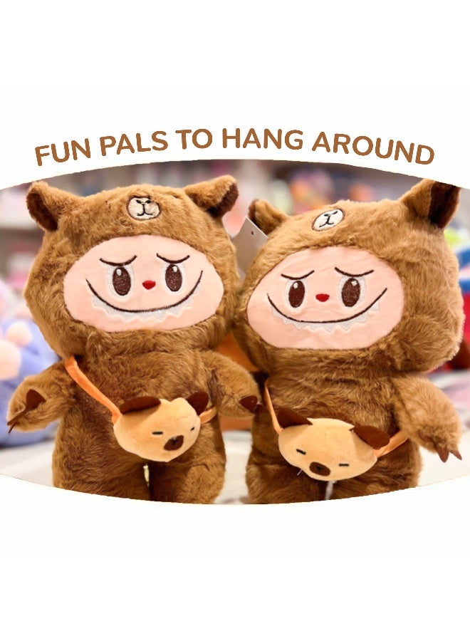 Galaxy Toys Fuzzyblossom 23Cm Plush Fabric Doll Soft Mini Stuffed Toy With Big Ears And Cute Embroidered Face Vintage Bear Assorted 1Pc  - Image 5