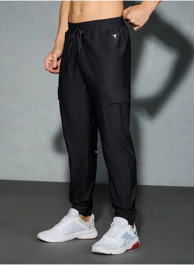 تكنوسبورت Technosport Solid 4-Way Stretch Cargo Track Pants