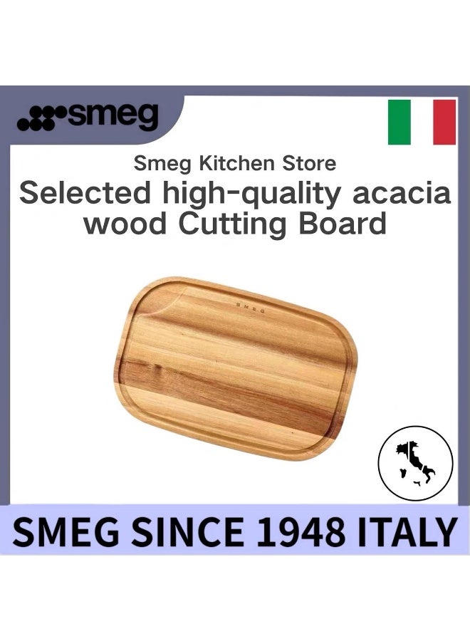 سميج 42 سم إضافية كبيرة وسميكة الشوق الخشب الخشب الصلب مزدوج الجانبين المضادة للبكتيريا والعفن مقاومة لوحة القطع المنزلية المطبخ الخام مطبوخة الفصل قطع لوحة مع غير انزلاق قطرة أخدود ومتعددة الوظائف لوحة القطع - Image 2