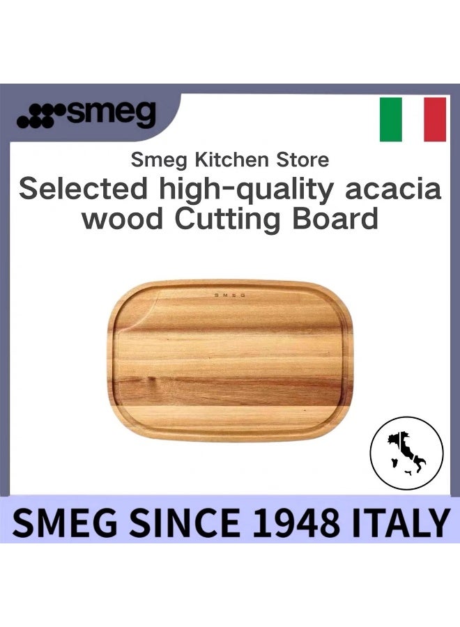 سميج 42 سم إضافية كبيرة وسميكة الشوق الخشب الخشب الصلب مزدوج الجانبين المضادة للبكتيريا والعفن مقاومة لوحة القطع المنزلية المطبخ الخام مطبوخة الفصل قطع لوحة مع غير انزلاق قطرة أخدود ومتعددة الوظائف لوحة القطع - Image 1