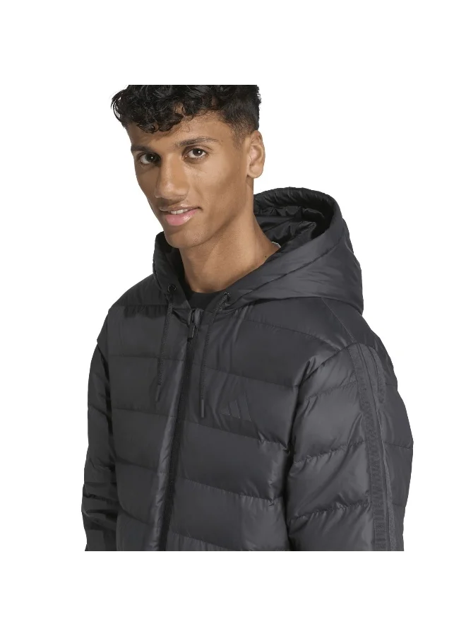 Adidas Ess 3S Ld Hd Pa Black Outdoor Jackets For Men XS