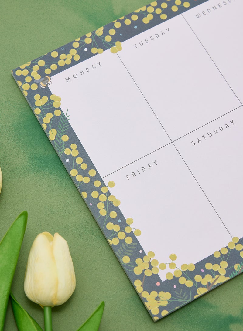 بيلي بوتون دفتر مخطط أسبوعي 52 ورقة - Image 2