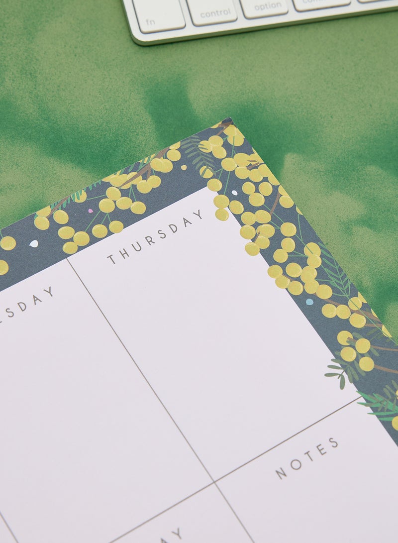 بيلي بوتون دفتر مخطط أسبوعي 52 ورقة - Image 3