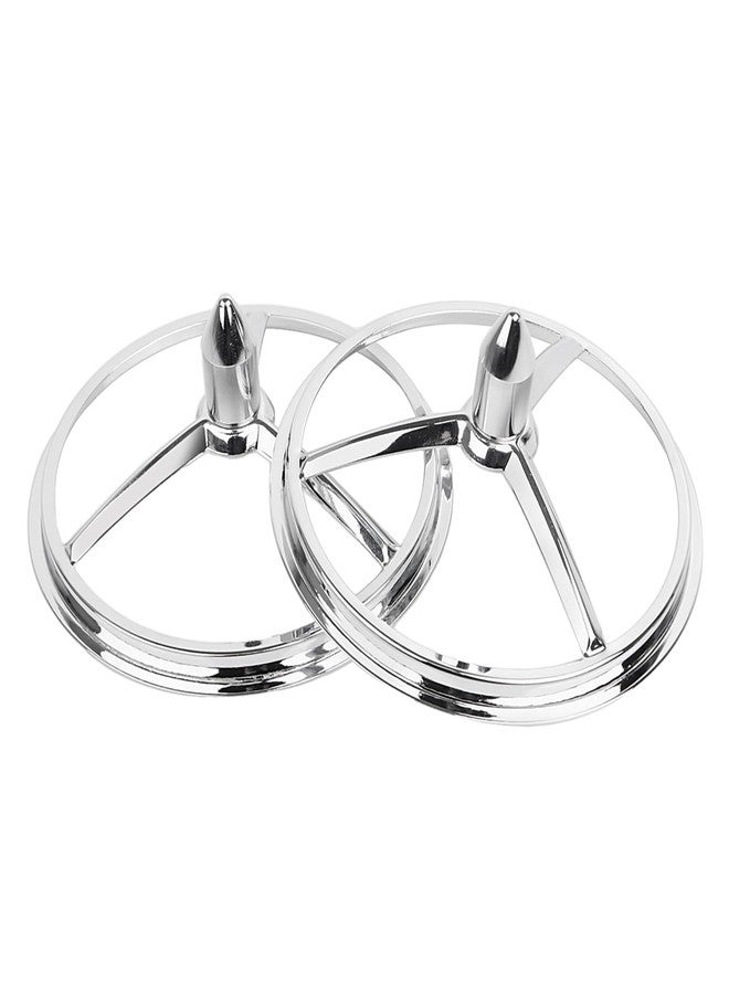 XMMT Chrome Bullet Style 7" Headlamp Trim Ring Cover& 4-1/2" 4.5" Auxiliary Spotlamp Fog Light Trim For Harley Touring Road King Street Glide Electra Glide Tri Glide - Image 4