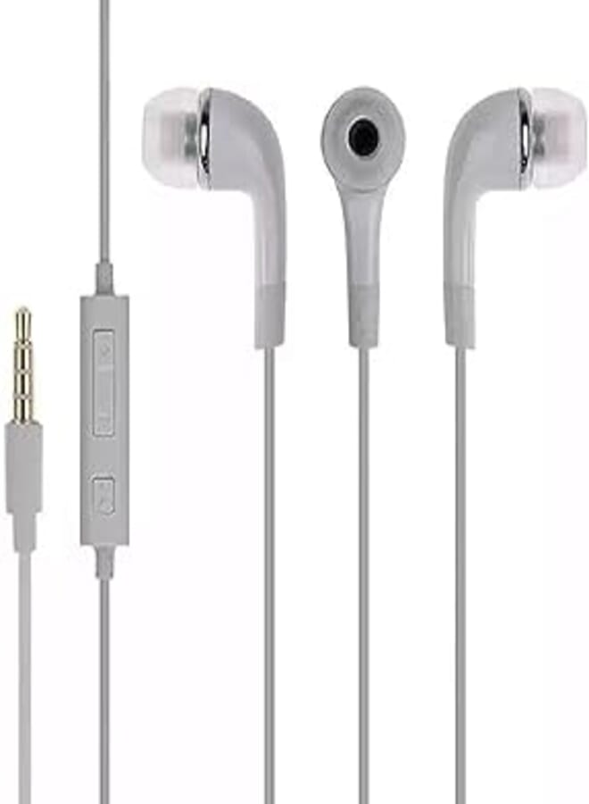 Wired in-Ear Headphones with 3.5mm Built-in Microphone Compatible with OPPO Samsung Infinix Huawei Lenovo HTC Sony Compatible With All Andriod Smartphone, MP3 Players, Mobile, Laptops 