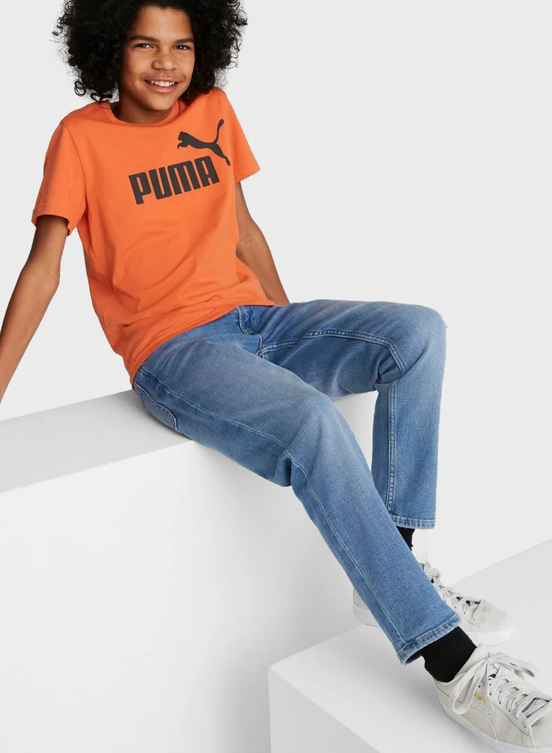 PUMA Kids Essential Logo T-Shirt