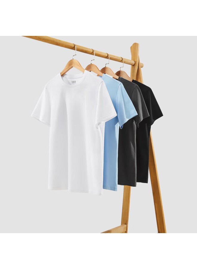 Semir Short-sleeve T-shirt For Men, Summer Undershirt, Solid Color Basic Inner Layer Top, 109926100101 - Image 1