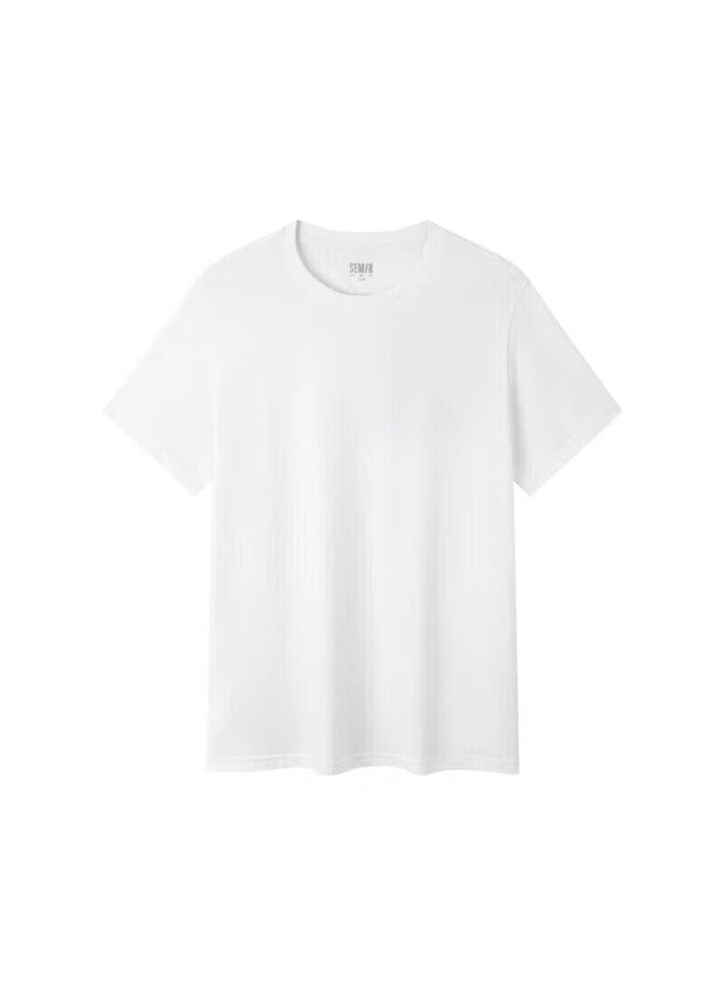 Semir Short-sleeve T-shirt For Men, Summer Undershirt, Solid Color Basic Inner Layer Top, 109926100101 - Image 5
