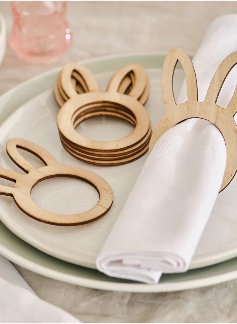 Ginger Ray Easter Bunny Wooden Napkin Holder