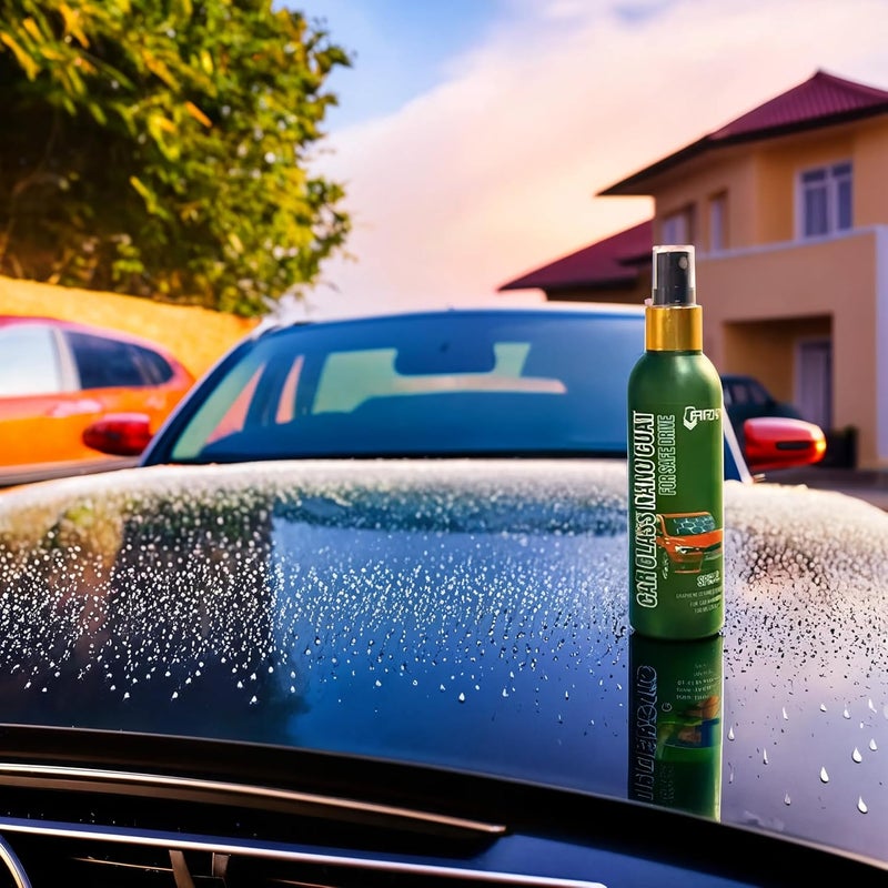 ARMI Ceramic Nanocoating For Car Windshield | Long-Lasting Hydrophobic Spray Coating For Windshields | Rain Repellent For All Glass Surfaces | Enhances Visibility & Safety, Black - Image 3