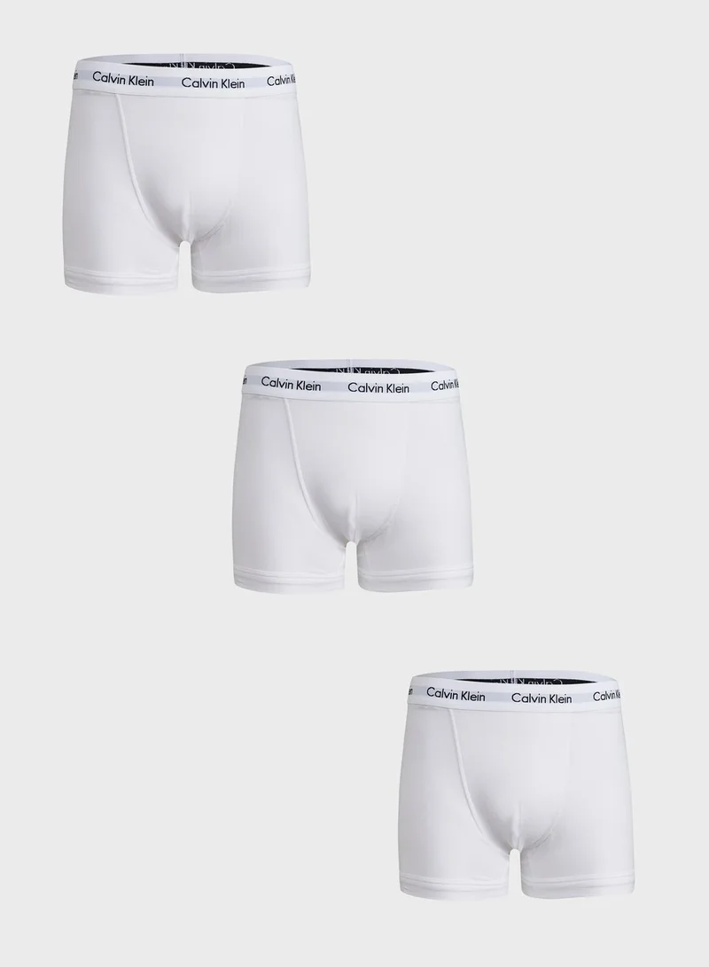 CALVIN KLEIN 3 Pack Essential Trunks