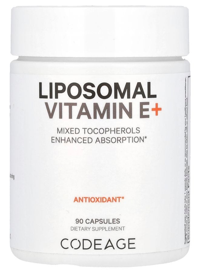 Codeage Liposomal Vitamin E+ 90 Capsules
