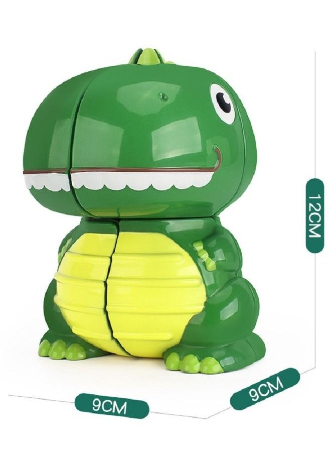 Y&D Children's Rubik's Cube Dinosaur puzzle Toy  - Image 1