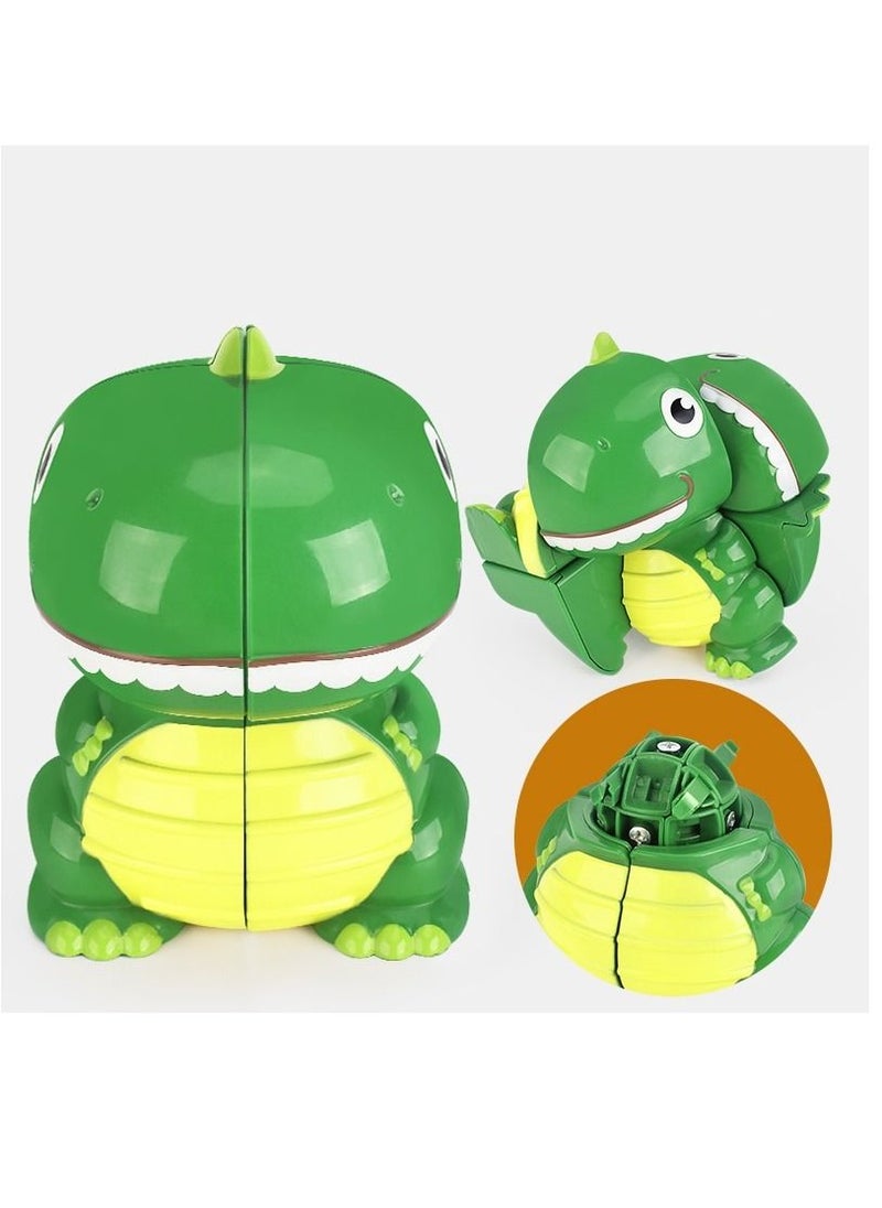 Y&D Children's Rubik's Cube Dinosaur puzzle Toy  - Image 2