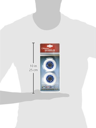 Razor PowerWing RipRider 360 Replacement Rear Wheels - Blue  64mm - Image 3