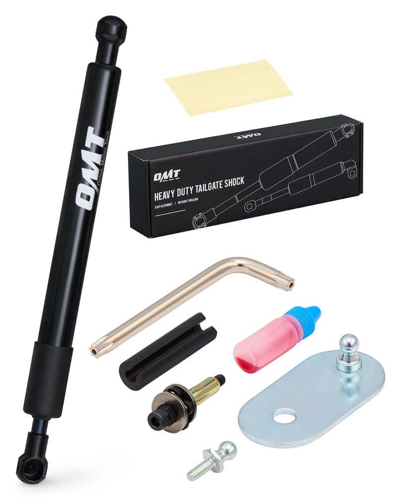 Orion Motor Tech Truck Tailgate Assist, Pickup Tailgate Lift Assist Kit Compatible with 2009 2010 2011 2012 2013 2014 2015 2016 2017 2018 2019 2020 2021 2022 2023 2024 2025 Dodge Ram 1500 2500 3500 - Image 1