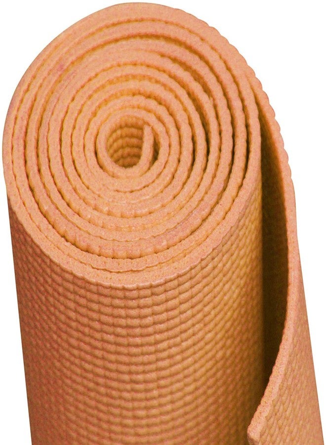 North Field Yoga Mat 5mm Anti Skid Orange (61 x 183 cm) - Image 1