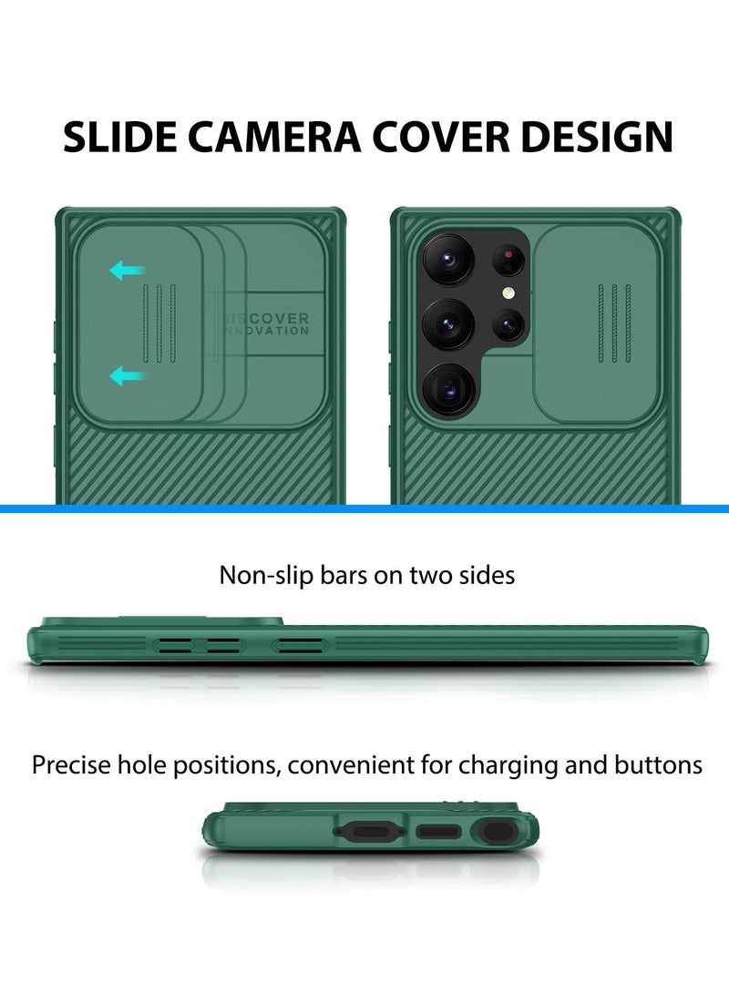 NIBEMINENT Compatible with Samsung Galaxy S23 Ultra Case Slide Lens Cover Suitable for 5g 2023 6.8 Inch Slim Rugged Phone  - Image 3